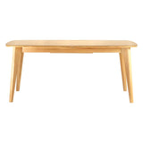 Table de repas à rallonges chêne MESUBLI ZAG