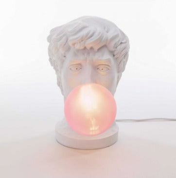 Lampe visage chewing-gum SEL