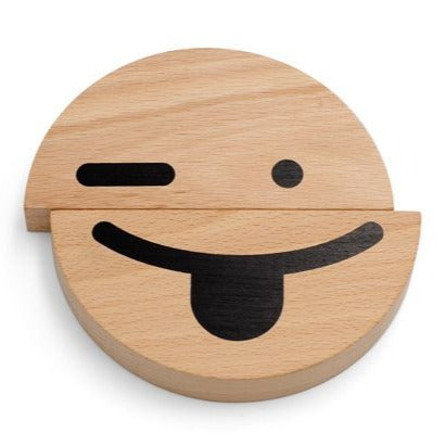 Aimants Bois Emoticone