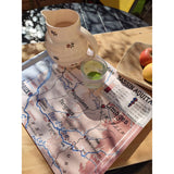 Plateau carte géographique grand ZAR