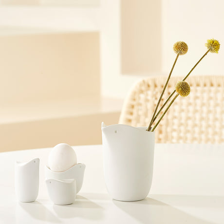 Coquetier Oiseau Porcelaine Rad