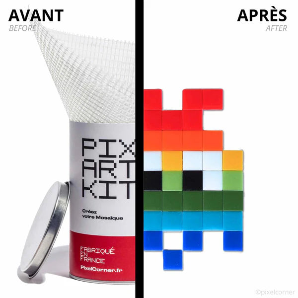 Kit pixel street art mosaique  KUB