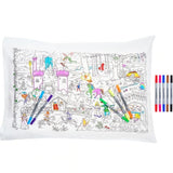 Taie oreiller à colorier DOO