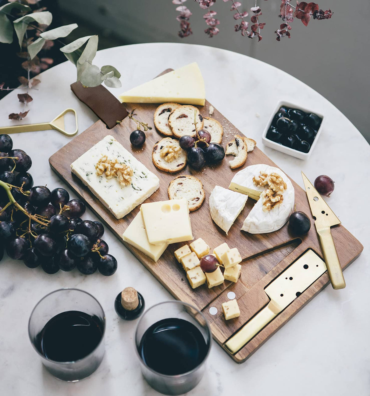 Plateau à fromage + couteau DOI