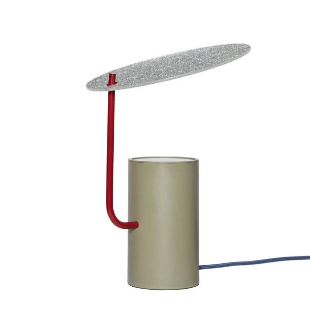 Lampe disque verre HUB