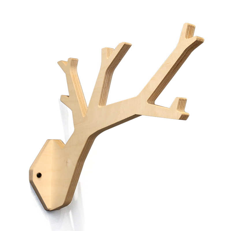 Patère cerf petit bois No T