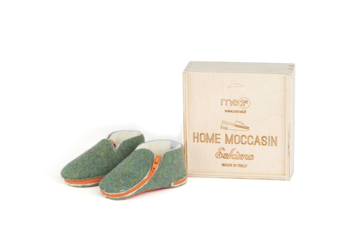 Chausson bébé en laine MYF