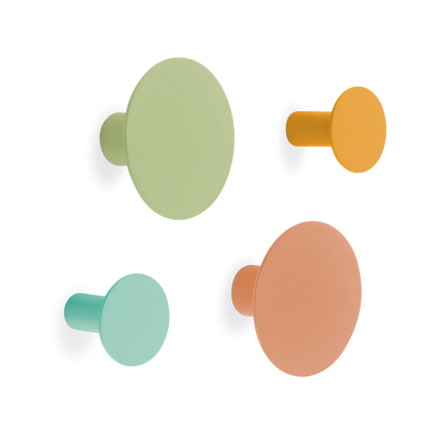 Lot 4 patères couleurs REM