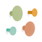 Lot 4 patères couleurs REM