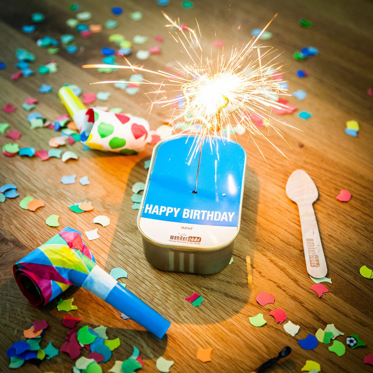 Gâteau d'anniversaire d'urgence WON