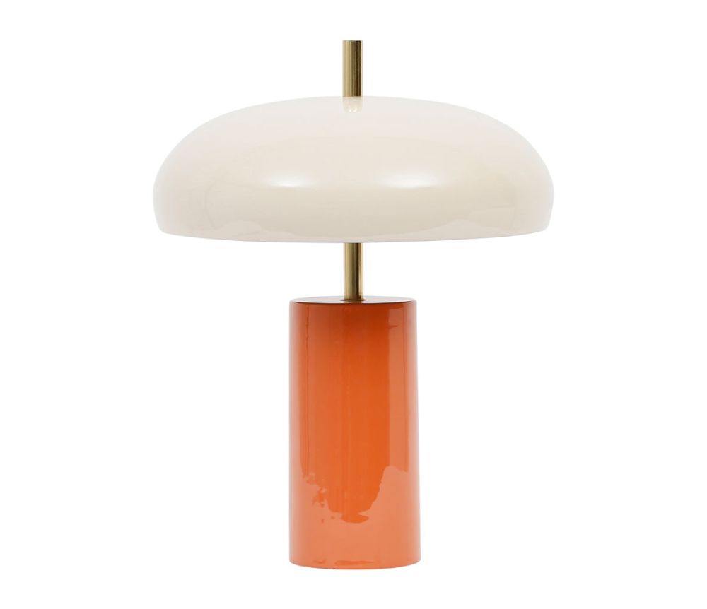 Lampe métal laqué et laiton  SEM