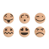 Aimants Bois Emoticone