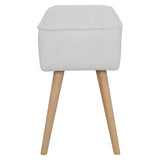 Banc popy bouclette blanc ou kaki ZAG