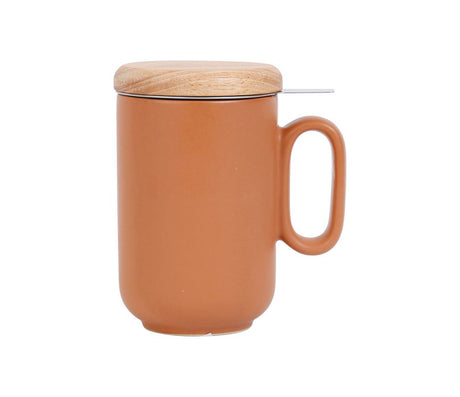 Tisanière filtre avec couvercle bois baltika SEM