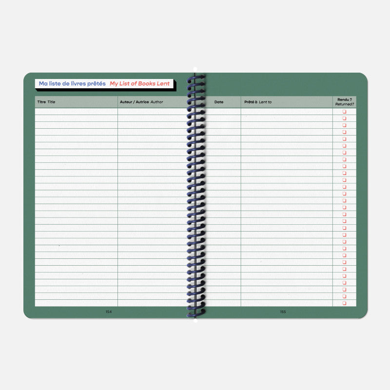 Carnet de lectures PAP