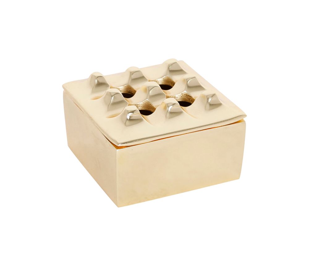 Cendrier argent ou doré COT