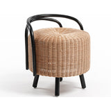 Chaise/tabouret rotin MANU