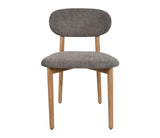Chaise Cautret gris foncé COT