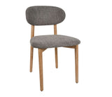 Chaise Cautret gris foncé COT