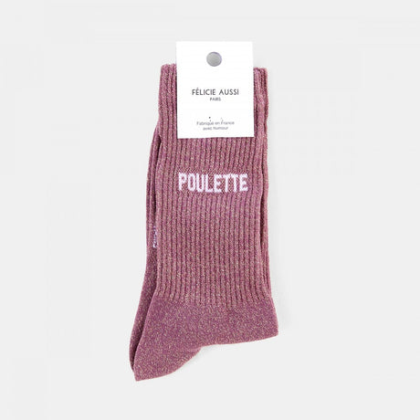 Chaussettes paillettes 36/40 FEL