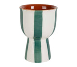 Coquetier grès rayé SEM