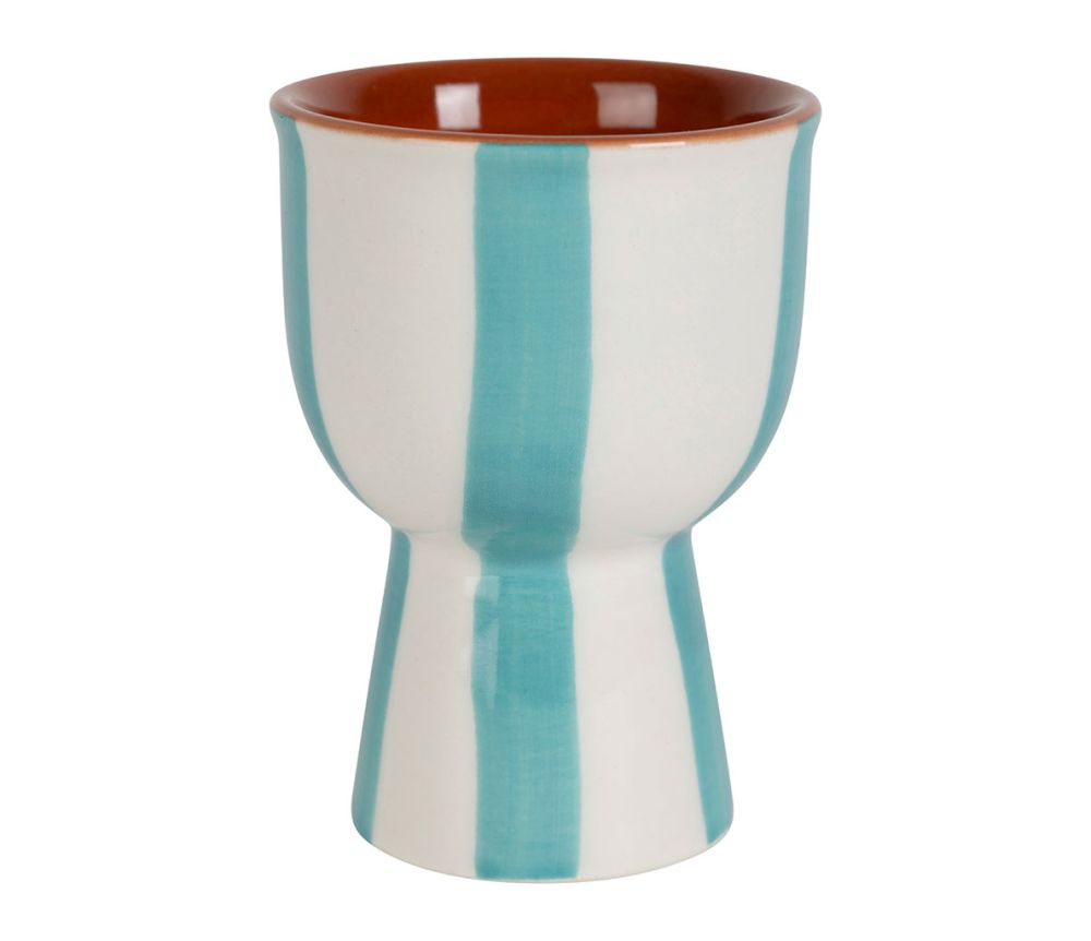 Coquetier grès rayé SEM