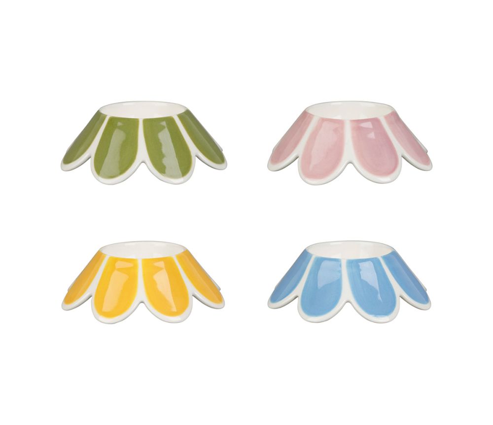 Coquetier céramique fleur SEM