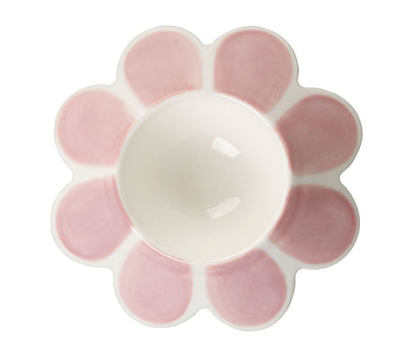 Coquetier céramique fleur SEM