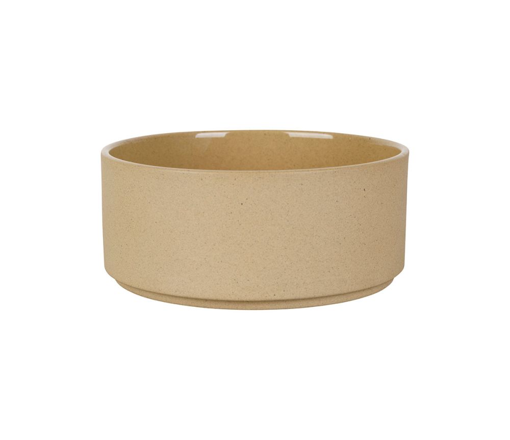 Assiettes et coupelles Nael grès naturel COT