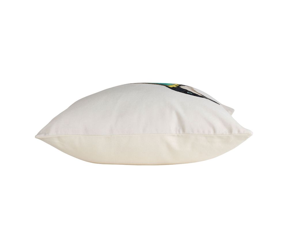 Coussin oiseau brodé COT