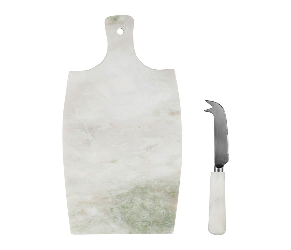 Planche et couteau à fromage marbre COT