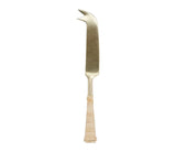 Couteau à fromage doré et bambou COT