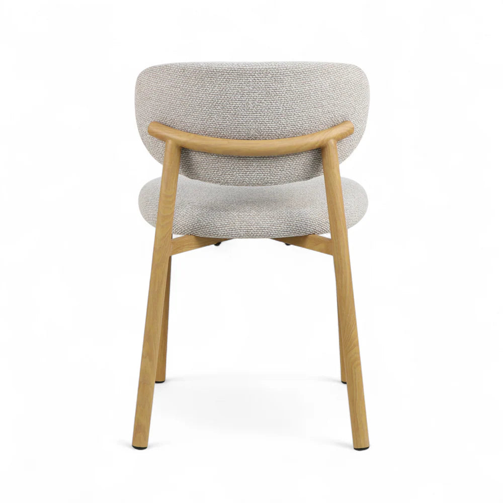 Chaise LADA assise gris clair ZAG