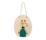 Tableaux animaux laine  JAR