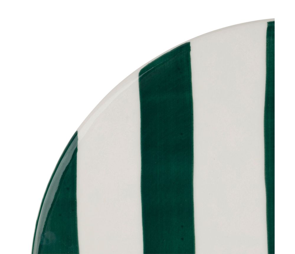 Dessous de plat céramique à rayures SEM