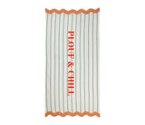 Serviette de plage à rayures SEM