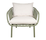 Fauteuil extérieur Milu terracotta SEM