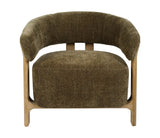 Fauteuil kaki bois COT