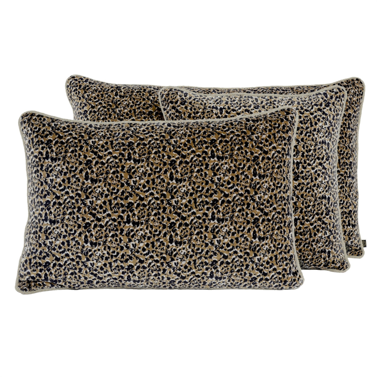 Coussin carré velours ras HAO