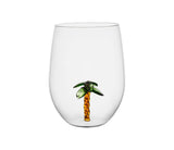 Verre ananas ou palmier SEM