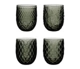 Set de 4 gobelets en verre fumé COT
