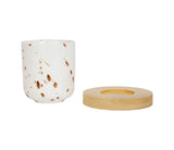 Coffret 4 gobelets Epura avec coupelle bois SEM