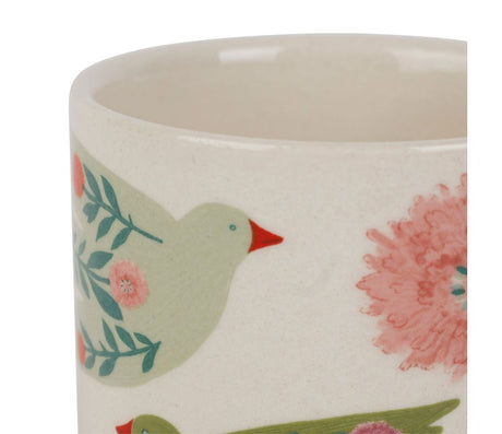 Set de 4 petites tasses fleurs SEM