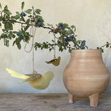 Oiseau métal doré à suspendre NAM