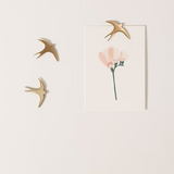 BIJOU MURAL HIRONDELLE POU