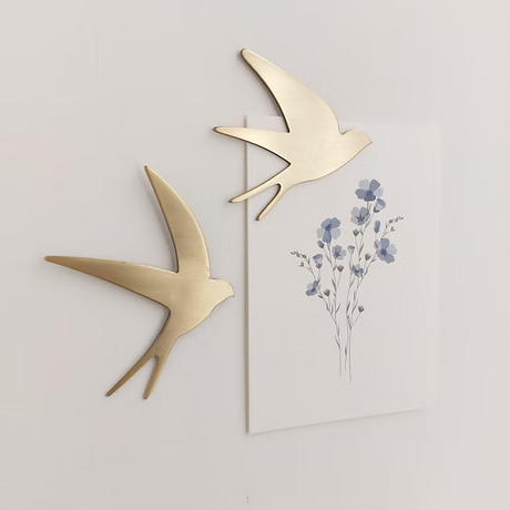 BIJOU MURAL HIRONDELLE POU