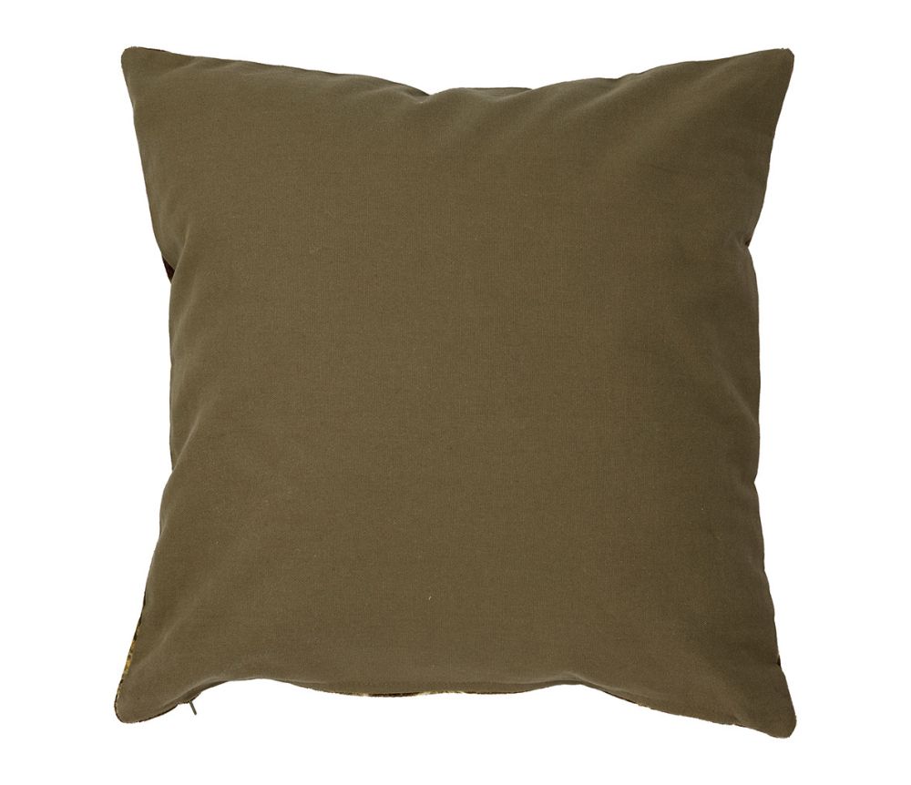 Coussin brodé palmier COT