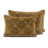 Coussin carré velours ras HAO