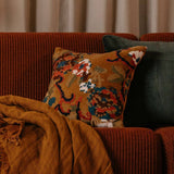 Coussin KENDALL fleurs  carré 45x45cm HAO