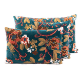 Coussin KENDALL fleurs  carré 45x45cm HAO